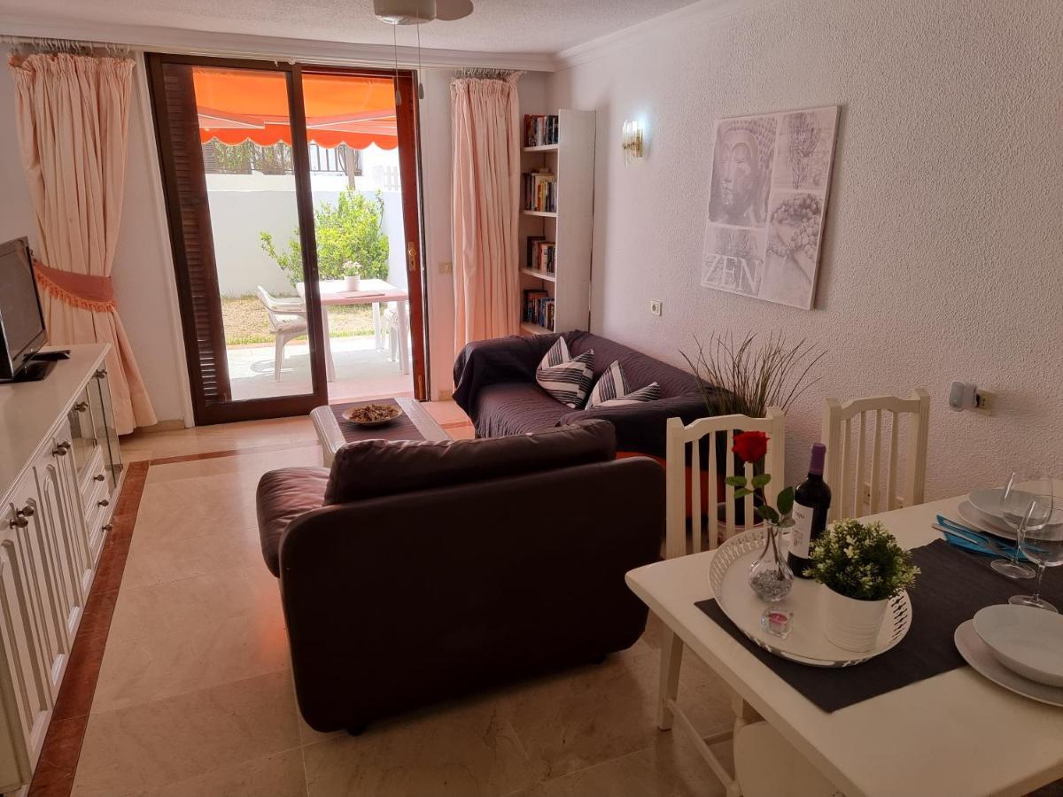Casa Teide, Ground Floor Apartment Parque Santiago 1, Heated Pool, 100 M To Sea And Beach, Wifi 플라야데라스아메리카스 외부 사진