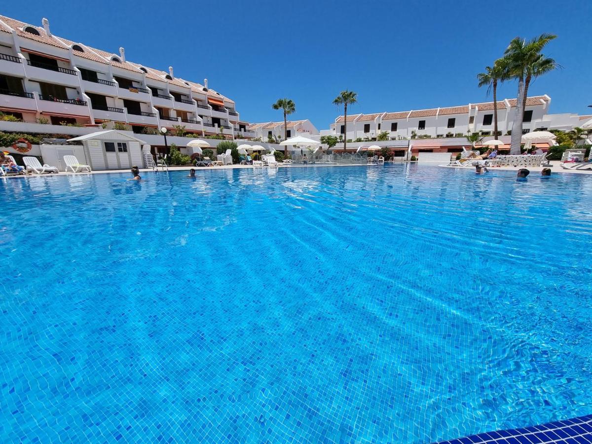 Casa Teide, Ground Floor Apartment Parque Santiago 1, Heated Pool, 100 M To Sea And Beach, Wifi 플라야데라스아메리카스 외부 사진