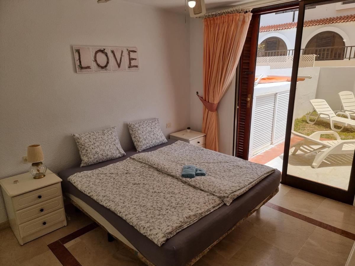 Casa Teide, Ground Floor Apartment Parque Santiago 1, Heated Pool, 100 M To Sea And Beach, Wifi 플라야데라스아메리카스 외부 사진