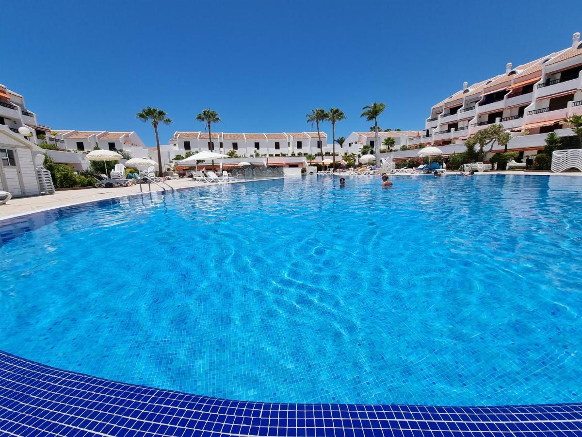 Casa Teide, Ground Floor Apartment Parque Santiago 1, Heated Pool, 100 M To Sea And Beach, Wifi 플라야데라스아메리카스 외부 사진