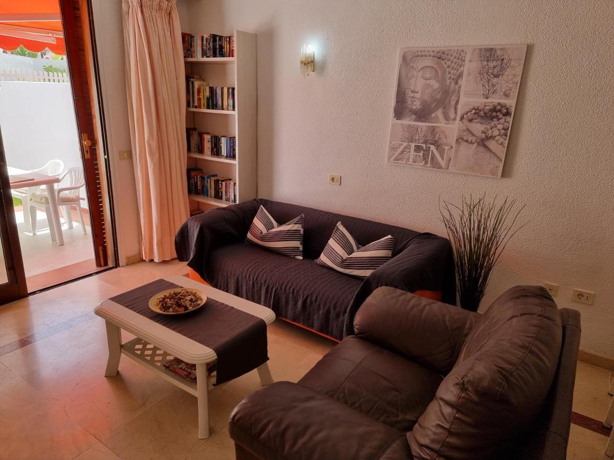 Casa Teide, Ground Floor Apartment Parque Santiago 1, Heated Pool, 100 M To Sea And Beach, Wifi 플라야데라스아메리카스 외부 사진